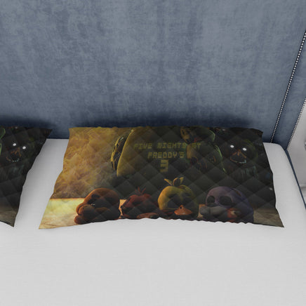 FNaF Bedding Set FNaF 3 Freddy Fazbear Quilt Set Comfortable Soft Breathable - Lusy Store LLC