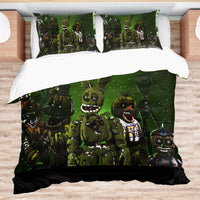 FNaF Bedding Set FNaF 3 Quilt Set FNaF World Comfortable Soft Breathable - Lusy Store LLC