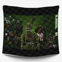 FNaF Bedding Set FNaF 3 Quilt Set FNaF World Comfortable Soft Breathable - Lusy Store LLC