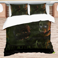 FNaF Bedding Set FNaF 3 Springtrap Quilt Set Comfortable Soft Breathable - Lusy Store LLC