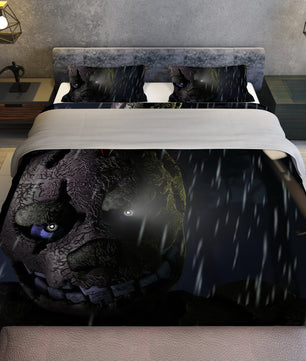 FNaF Bedding Set FNaF 4 Springtrap Quilt Set Comfortable Soft Breathable - Lusy Store LLC