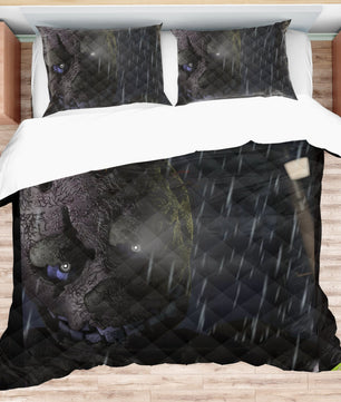 FNaF Bedding Set FNaF 4 Springtrap Quilt Set Comfortable Soft Breathable - Lusy Store LLC