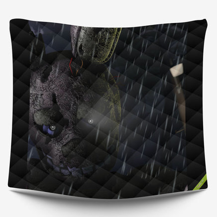 FNaF Bedding Set FNaF 4 Springtrap Quilt Set Comfortable Soft Breathable - Lusy Store LLC