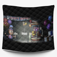 FNaF Bedding Set FNaF World Black Quilt Set Comfortable Soft Breathable - Lusy Store LLC