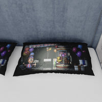 FNaF Bedding Set FNaF World Black Quilt Set Comfortable Soft Breathable - Lusy Store LLC