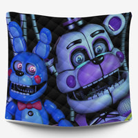 FNaF Bedding Set Freddy Bonnie Quilt Set FNaF 5 Comfortable Soft Breathable - Lusy Store LLC