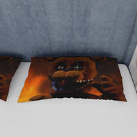 FNaF Bedding Set Freddy Fazbear Quilt Set Comfortable Soft Breathable 3D Horror Movie - Lusy Store LLC