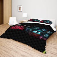 FNaF Bedding Set Horror Game FNaF World Quilt Set Comfortable Soft Breathable - Lusy Store LLC