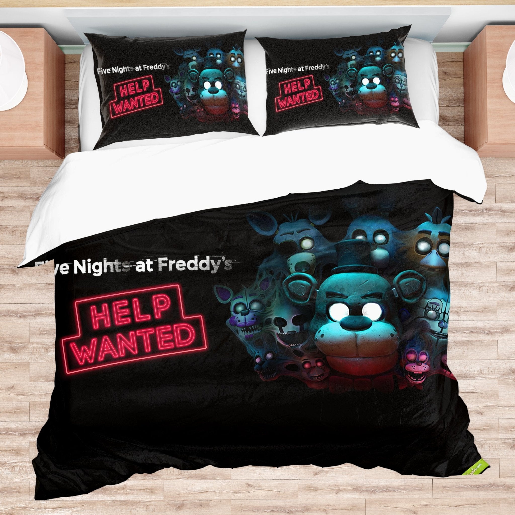 FNaF Bedding Set Horror Game FNaF World Quilt Set Comfortable Soft Bre