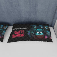 FNaF Bedding Set Horror Game FNaF World Quilt Set Comfortable Soft Breathable - Lusy Store LLC