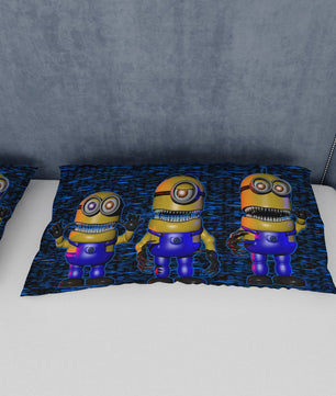 FNaF Bedding Set Minion Style Quilt Set Comfortable Soft Breathable - Lusy Store LLC