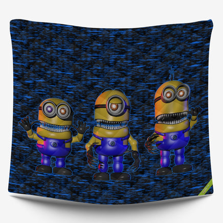 FNaF Bedding Set Minion Style Quilt Set Comfortable Soft Breathable - Lusy Store LLC