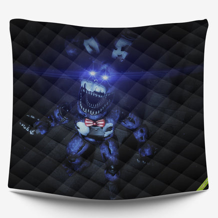 FNaF Bedding Set Nightmare Bonnie Quilt Set 3D Comfortable Soft Breathable - Lusy Store LLC