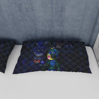 FNaF Bedding Set Nightmare FNaF World Quilt Set Comfortable Soft Breathable - Lusy Store LLC