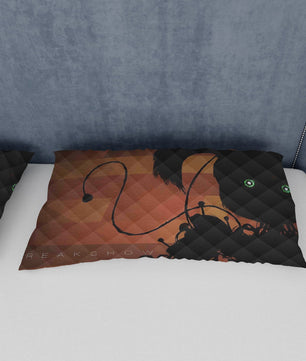 FNaF Bedding Set Quilt Set Sister Location Bed Linen Brown Bed Set - Lusy Store LLC