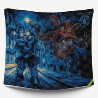 FNaF Bedding Set Sister Location Quilt Set Nightmare Freddy Comfortable Soft Breathable - Lusy Store LLC