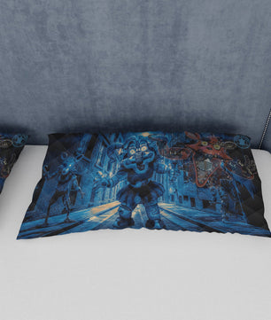 FNaF Bedding Set Sister Location Quilt Set Nightmare Freddy Comfortable Soft Breathable - Lusy Store LLC