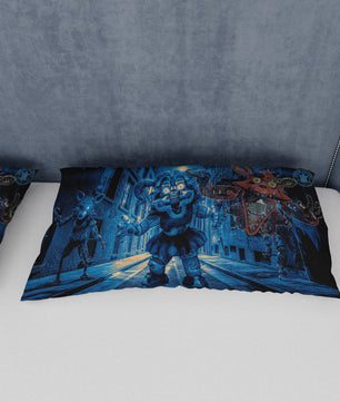 FNaF Bedding Set Sister Location Quilt Set Nightmare Freddy Comfortable Soft Breathable - Lusy Store LLC