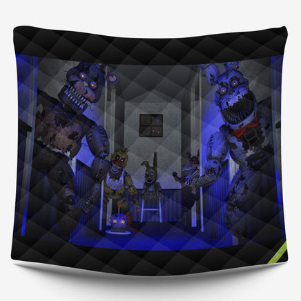 FNaF Bedding Set Springtrap FNaF World Quilt Set Comfortable Soft Breathable - Lusy Store LLC
