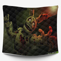 FNaF Bedding Set Springtrap Withered Bonnie Quilt Set Comfortable Soft Breathable - Lusy Store LLC
