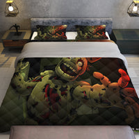 FNaF Bedding Set Springtrap Withered Bonnie Quilt Set Comfortable Soft Breathable - Lusy Store LLC