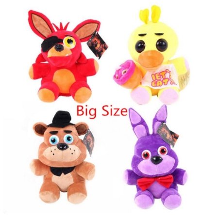 FNAF Freddy Fazbear Bear Fox Rabbit Duck Plush Toys Doll Fnaf Toys - Lusy Store