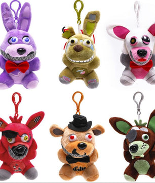 FNAF Freddy Fazbear Bear Mangle Foxy bonnie chica Plush Toys Doll Kids - Lusy Store