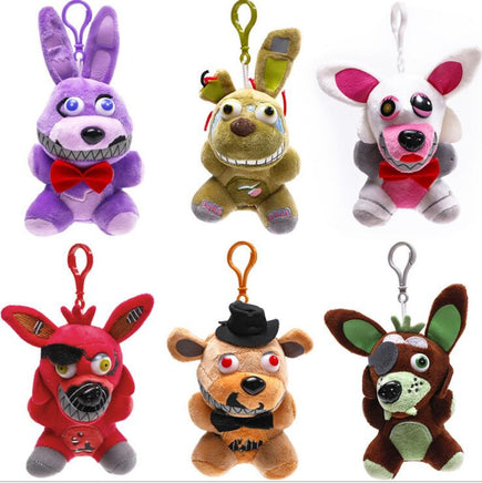 FNAF Freddy Fazbear Bear Mangle Foxy bonnie chica Plush Toys Doll Kids - Lusy Store