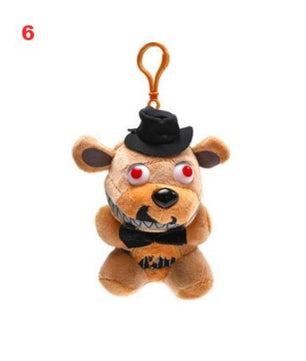 FNAF Freddy Fazbear Bear Mangle Foxy bonnie chica Plush Toys Doll Kids - Lusy Store