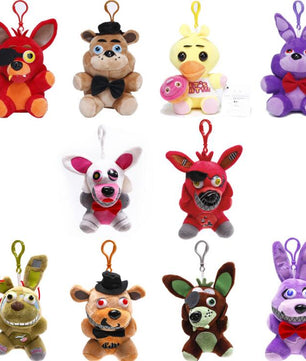 FNAF Freddy Fazbear Bear Mangle Foxy bonnie chica Plush Toys Doll Kids - Lusy Store