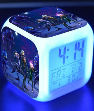 Fortnite Alarm Clock Colorful Light LED Great Gift For Kids - Lusy Store