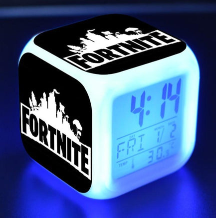 Fortnite Alarm Clock Colorful Light LED Great Gift For Kids - Lusy Store