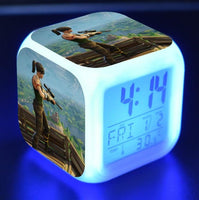 Fortnite Alarm Clock Colorful Light LED Great Gift For Kids T1526 - Lusy Store