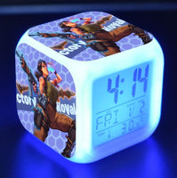 Fortnite Alarm Clock Colorful Light LED Great Gift For Kids T1526 - Lusy Store