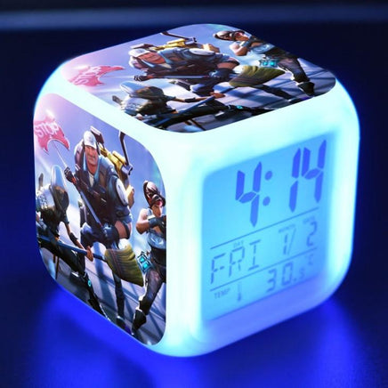 Fortnite Alarm Clock Colorful Light LED Great Gift For Kids T1527 - Lusy Store