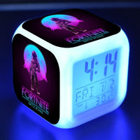 Fortnite Alarm Clock Colorful Light LED Great Gift For Kids T1527 - Lusy Store