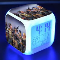 Fortnite Alarm Clock Colorful Light LED Great Gift For Kids T1529 - Lusy Store