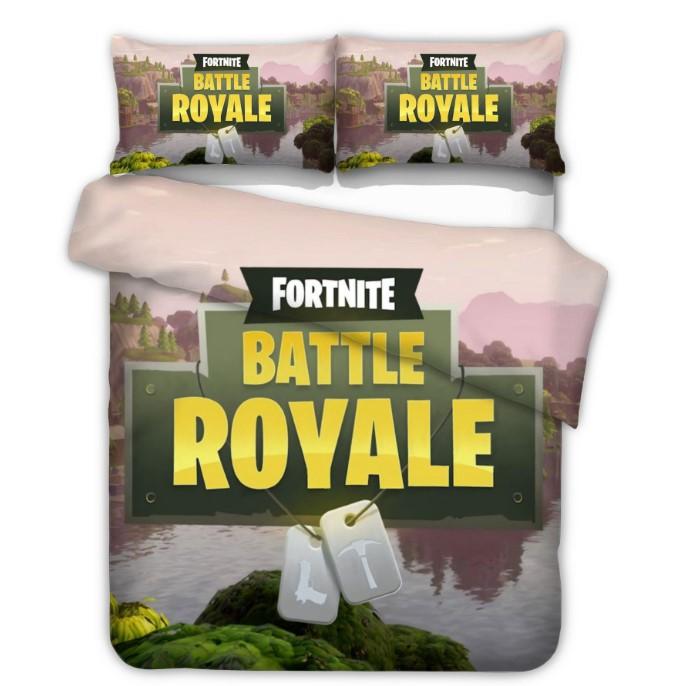 Fortnite Bed Set 3D Cross-Border Home Textile For Fan BG156 - Lusy Store