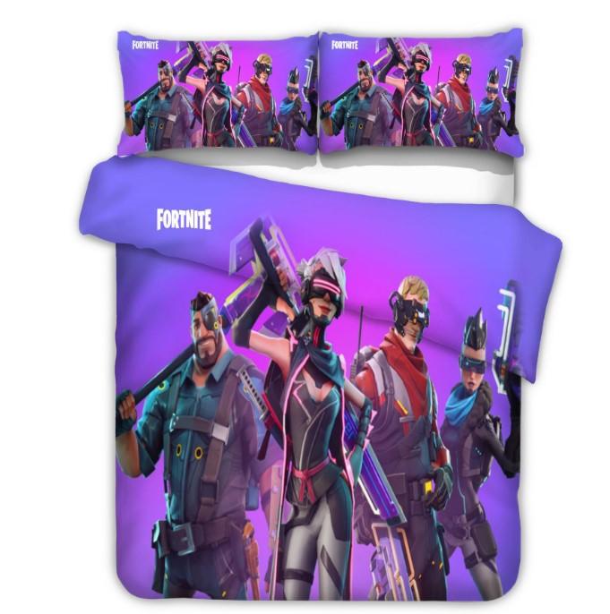 Fortnite Bed Set 3D Cross-Border Home Textile For Fan BG157 - Lusy Store
