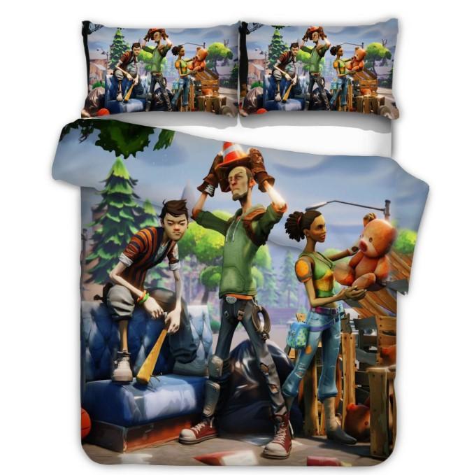 Fortnite Bed Set 3D Cross-Border Home Textile For Fan BG160 - Lusy Store