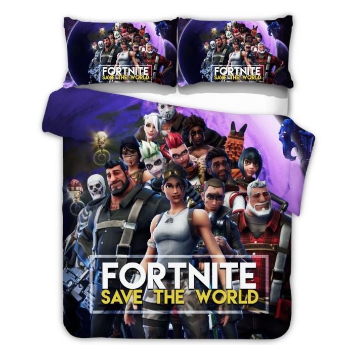 Fortnite Bed Set 3D Cross-Border Home Textile For Fan BG167 - Lusy Store