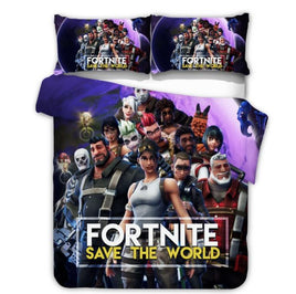 Fortnite Bed Set 3D Cross-Border Home Textile For Fan BG167 - Lusy Store