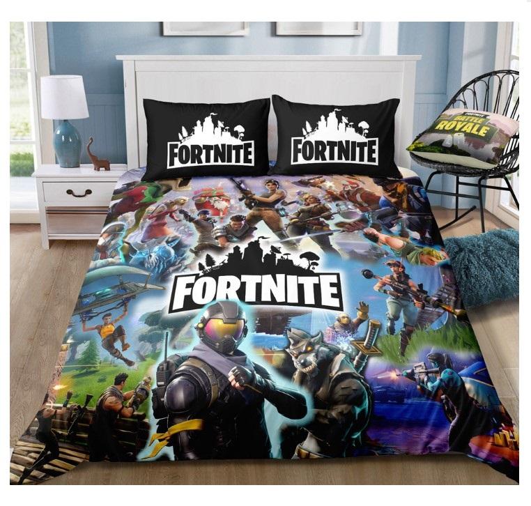 Fortnite Bed Set 3D Cross-Border Home Textile For Fan FTN67 - Lusy Store