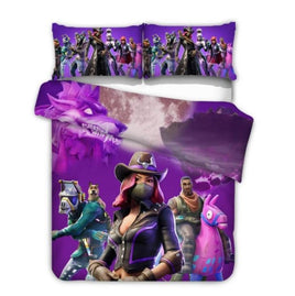 Fortnite Bed Set 3D Cross-Border Home Textile Models In Europe and America FN589 - Lusy Store