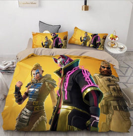 Fortnite Bed Set 3D Digital Home Textile Europe and The United States Quilt Cover High Quality BD157 - Lusy Store