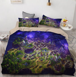 Fortnite Bed Set 3D Digital Home Textile Europe and The United States Quilt Cover High Quality BD159
