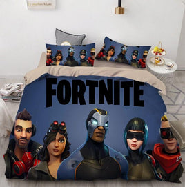 Fortnite Bed Set 3D Digital Home Textile Europe and The United States Quilt Cover High Quality BD162 - Lusy Store