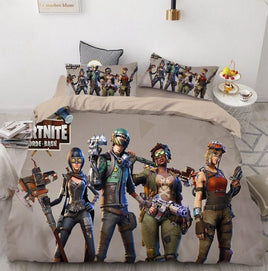 Fortnite Bed Set 3D Digital Home Textile Europe and The United States Quilt Cover High Quality BD163 - Lusy Store