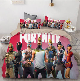 Fortnite Bed Set 3D Digital Home Textile Europe and The United States Quilt Cover High Quality BD164 - Lusy Store