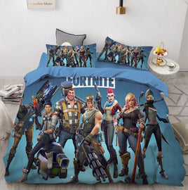 Fortnite Bed Set 3D Digital Home Textile Europe and The United States Quilt Cover High Quality BD166 - Lusy Store